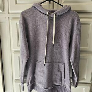 Feat Lavender/Gray Hooded Sweatshirt for Women